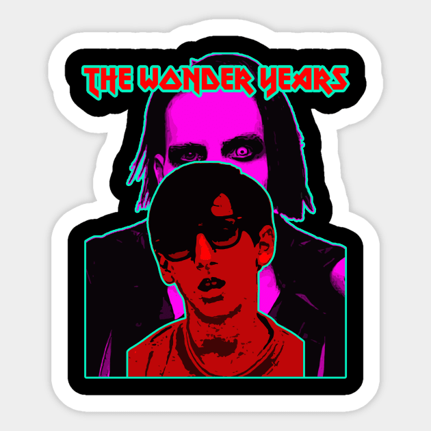 freak wonder years mm Sticker by Hater Panda